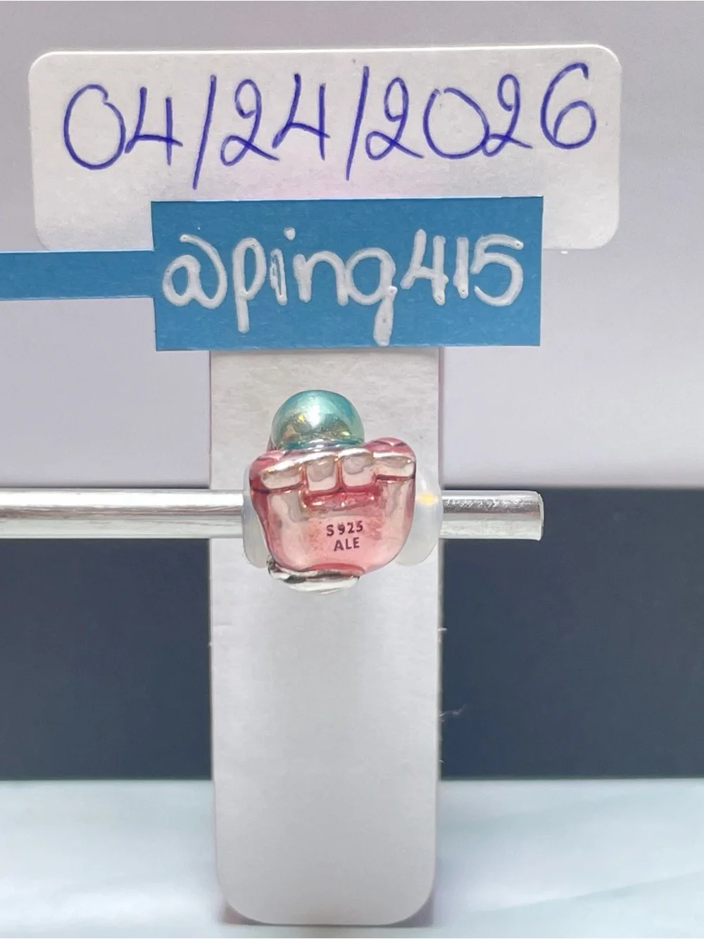 Pandora Colorful Rainbow Bruno the Unicorn Charm - Picture 2 of 12